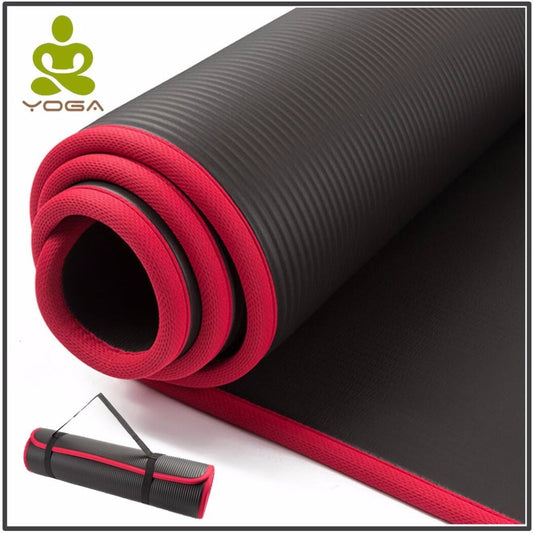 10MM Extra Thick High Quality Non-slip Yoga Mats-Sport-Pickled Peppa